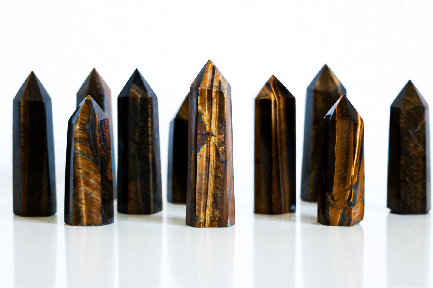 Tiger eye small tower