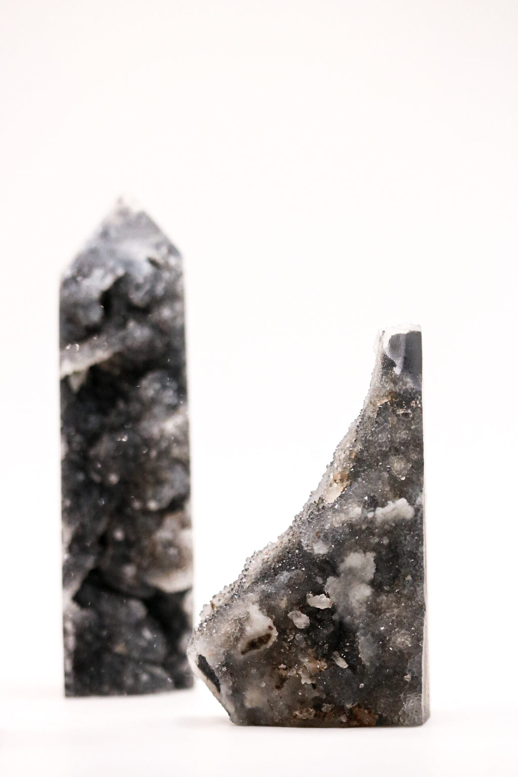 Sphalerite druzy tower