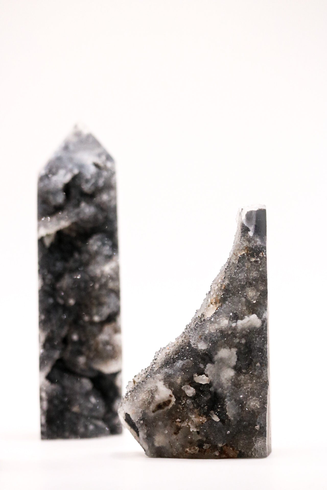 Sphalerite druzy tower