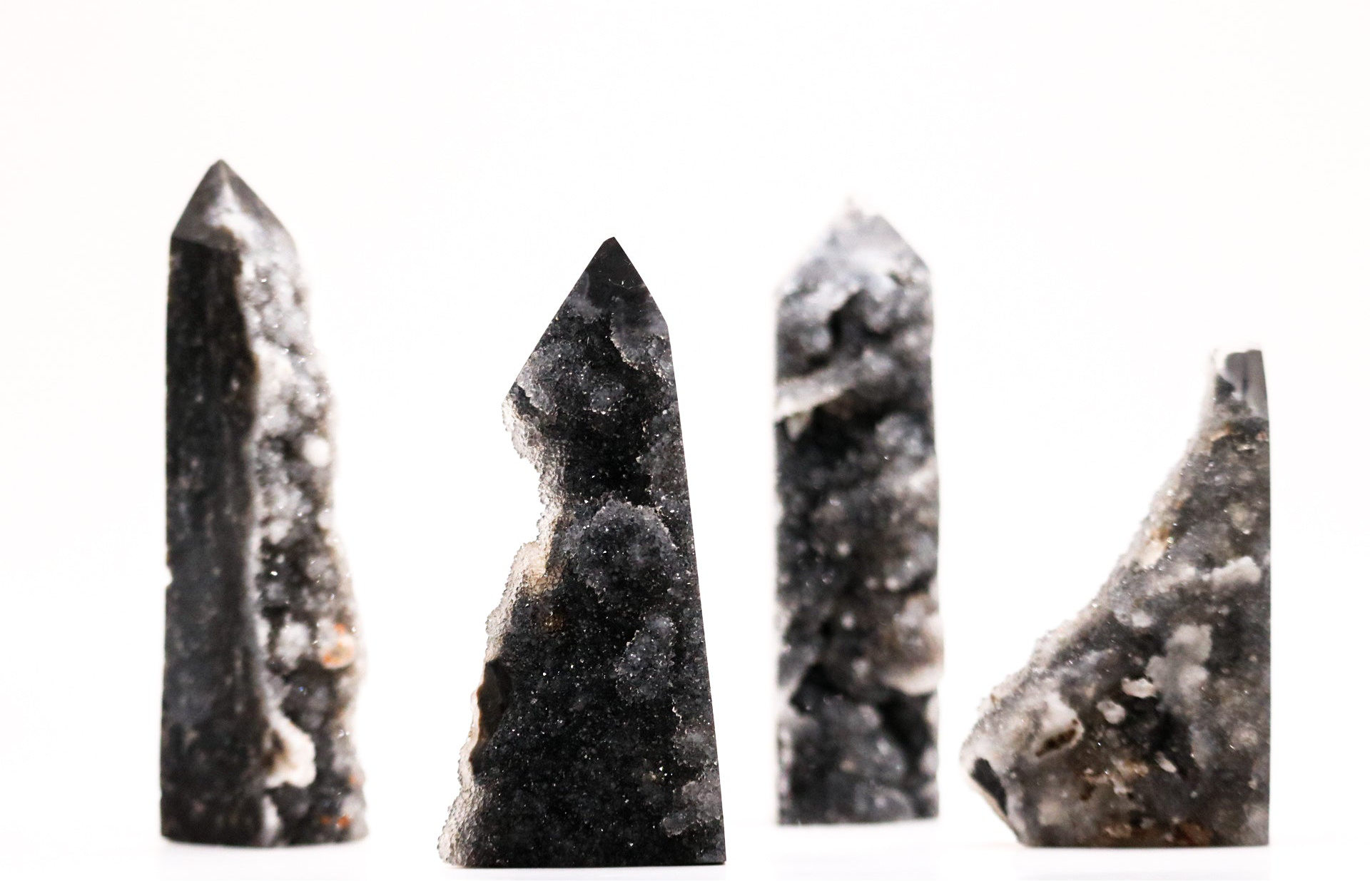 Sphalerite druzy tower