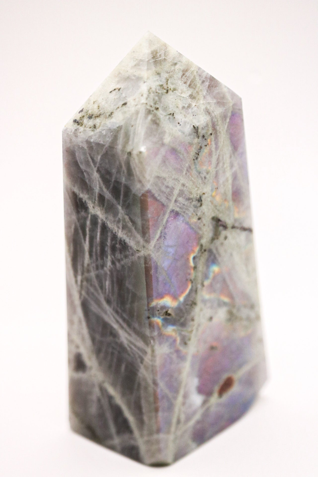 Labradorite tower