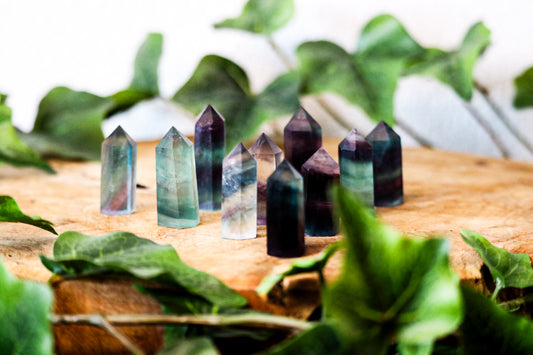 Fluorite small tower