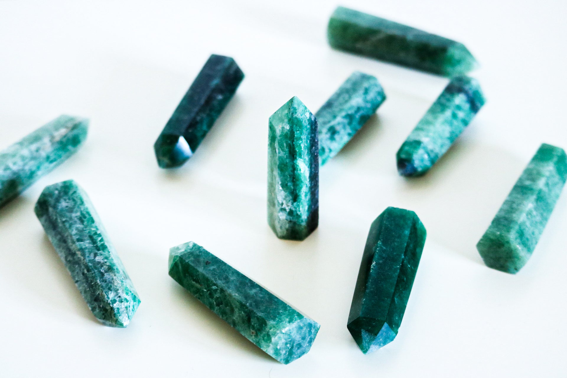 Green Aventurine towers