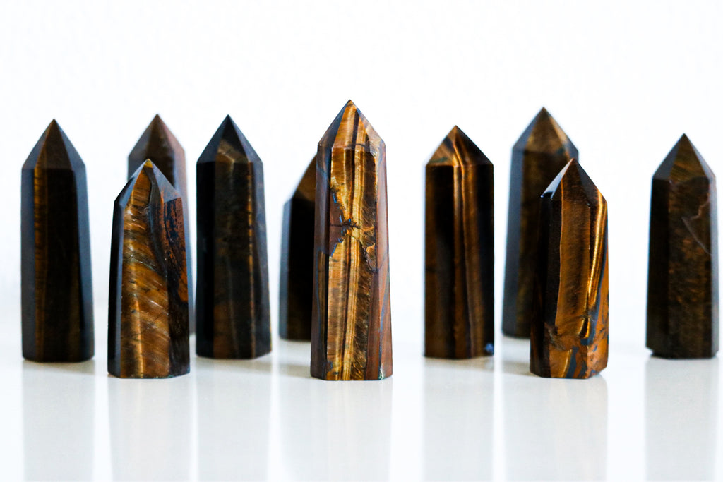 Tiger eye small tower